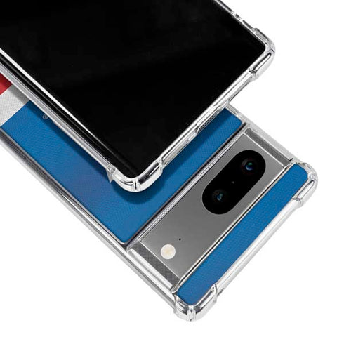 NHL New York Rangers Jersey Google Pixel 8 Clear Case